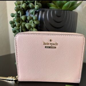 Kate Spade Cameron Street Lainie Wallet Warm Vellum Light Pink